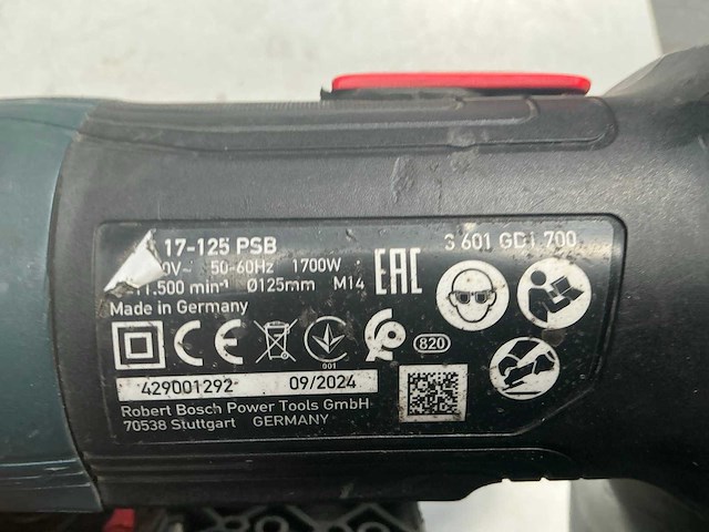 Bosch haakse slijpmachine (2x) - afbeelding 7 van  7