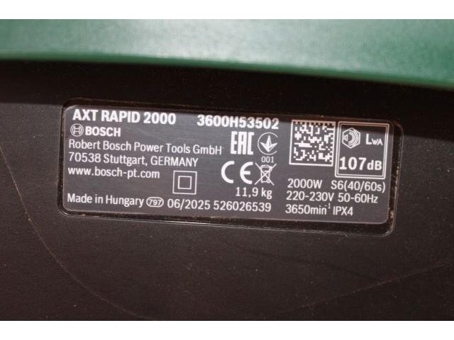 Bosch hakselaar axt rapid 2000 - afbeelding 6 van  9