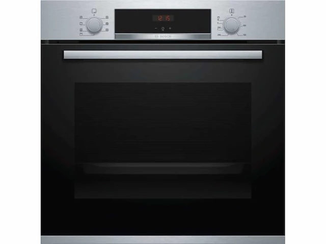 Bosch hba533bs1 inox ecoclean inbouwoven - afbeelding 1 van  1