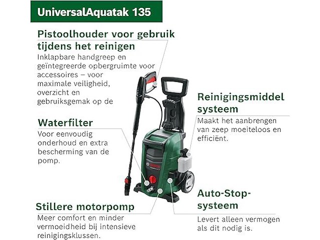 Bosch home and garden hogedrukreiniger - afbeelding 2 van  4