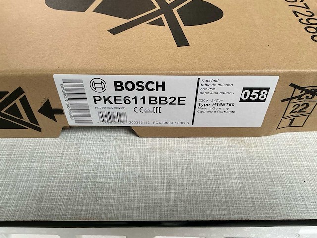 Bosch ht6et60 kookplaat - afbeelding 2 van  3