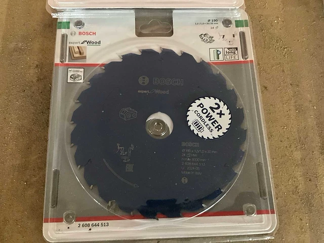 Bosch hw expert zaagbladen (2x) - afbeelding 1 van  6
