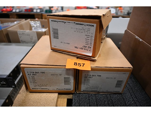 Bosch junkers 3x doos bochten - afbeelding 1 van  1