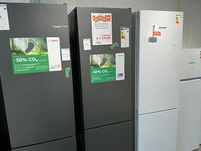Bosch kgn39ocaf combi-koelkast - afbeelding 1 van  8