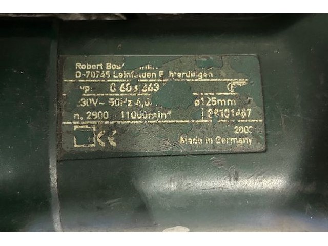 Bosch kleine haakse slijper - afbeelding 4 van  4