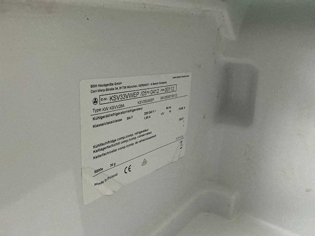 Bosch kw ksvv28a koelkast - afbeelding 5 van  5