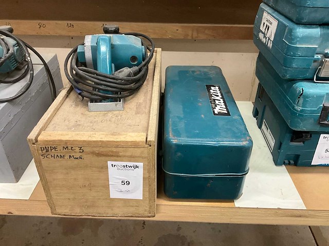 Bosch-makita schaafmachine (3x) - afbeelding 1 van  5