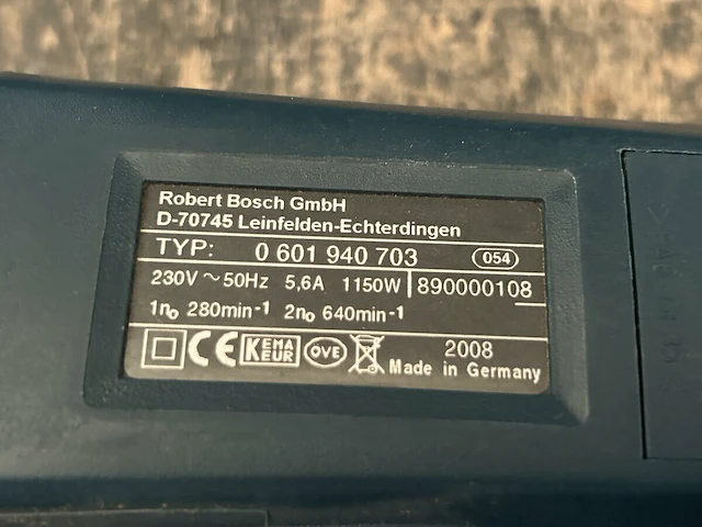 Bosch mengmachine - afbeelding 2 van  4