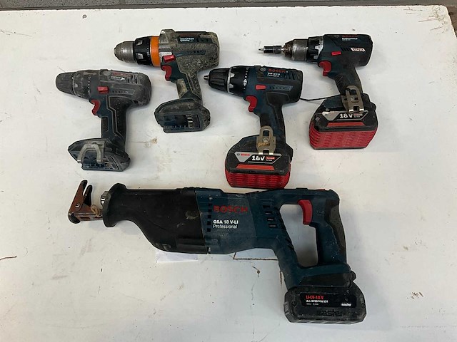 Bosch overig accugereedschap (5x) - afbeelding 1 van  11