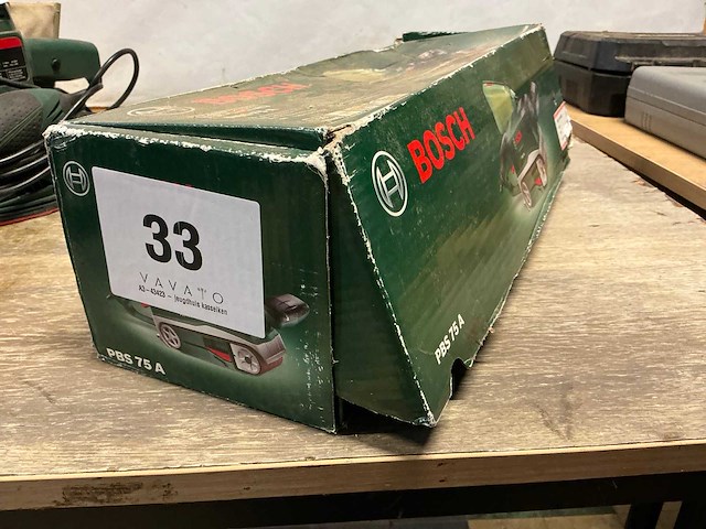 Bosch pbs 75 a bandschuurmachine - afbeelding 5 van  5