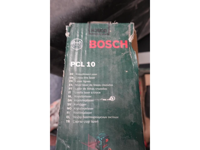 Bosch pcl 10 kruislijnlaser met statief - afbeelding 2 van  4