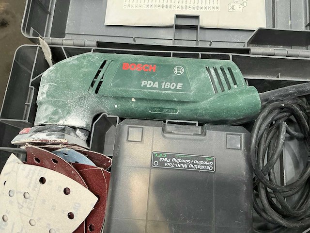 Bosch pda 180 e handschuurmachine - afbeelding 2 van  3