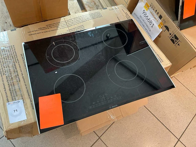 Bosch pkg775fp1e vitrokeramische kookplaat - afbeelding 1 van  4