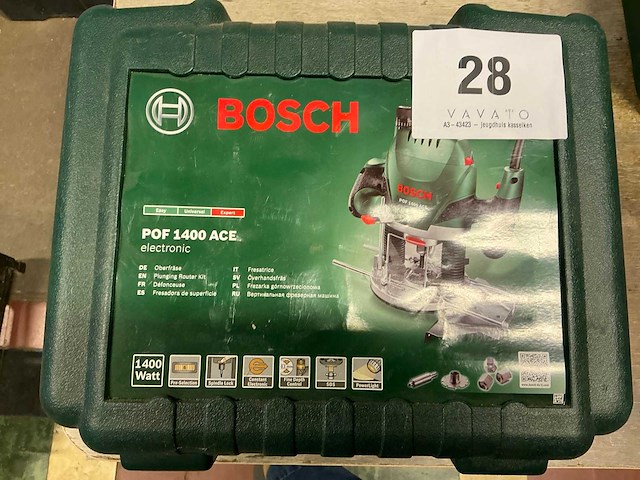 Bosch pof 1400 ace bovenfrees - afbeelding 4 van  4
