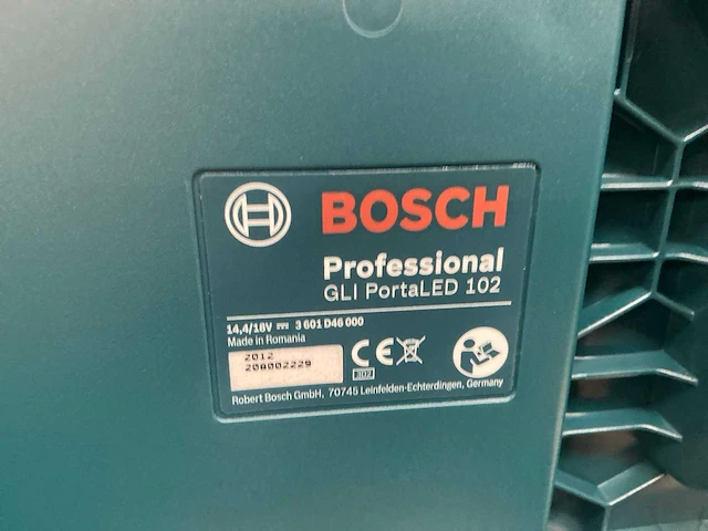 Bosch portaled 102 materiaalkoffer met led lamp (2x) - afbeelding 6 van  6