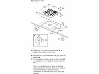 Bosch ppp6a6i40 series 6 - gaskookplaat, makkelijk schoon te maken - afbeelding 5 van  7