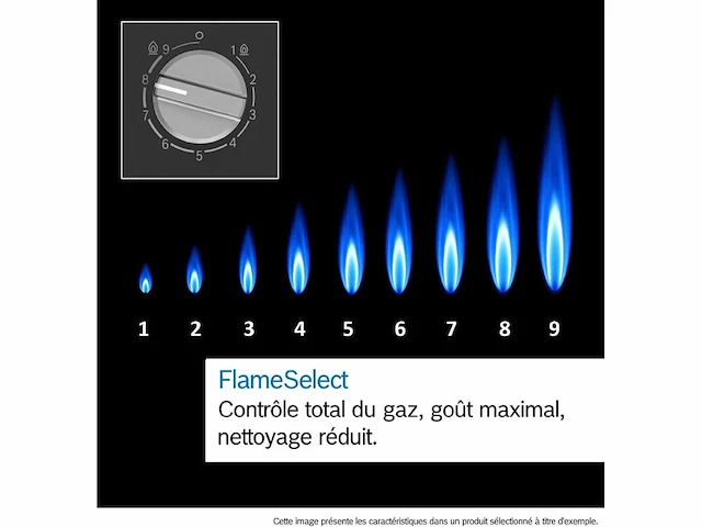 Bosch ppp6a6i40 series 6 - gaskookplaat, makkelijk schoon te maken - afbeelding 2 van  7
