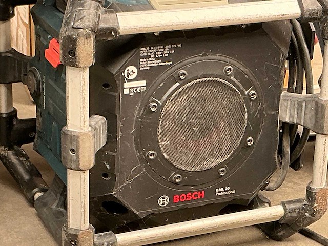Bosch professional gml20 accu werfradio - afbeelding 5 van  5
