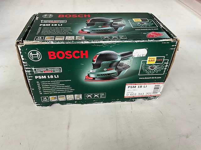 Bosch psm 18 li accu multischuurmachine - afbeelding 1 van  4