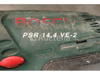 Bosch psr 14.4 ve-2 batterij-aangedreven boormachine - afbeelding 1 van  5