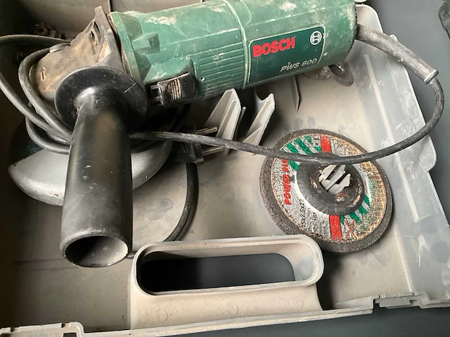Bosch pws 600 haakse slijptol - afbeelding 3 van  5