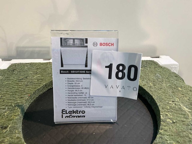 Bosch sbv2itx09e silence inbouw vaatwasser - afbeelding 9 van  9