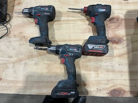 Bosch schroefboormachine (3x) - afbeelding 1 van  12