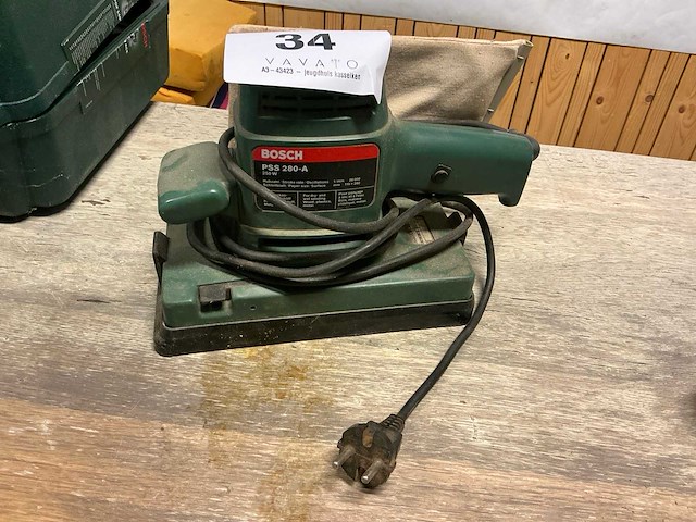 Bosch schuurmachines (2x) - afbeelding 5 van  8
