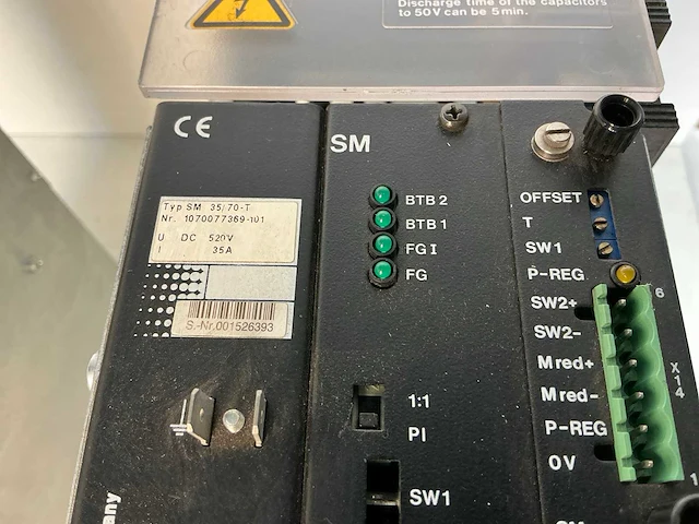Bosch sm50/100-t en sm35/70-t servo inverter module (2x) - afbeelding 6 van  8