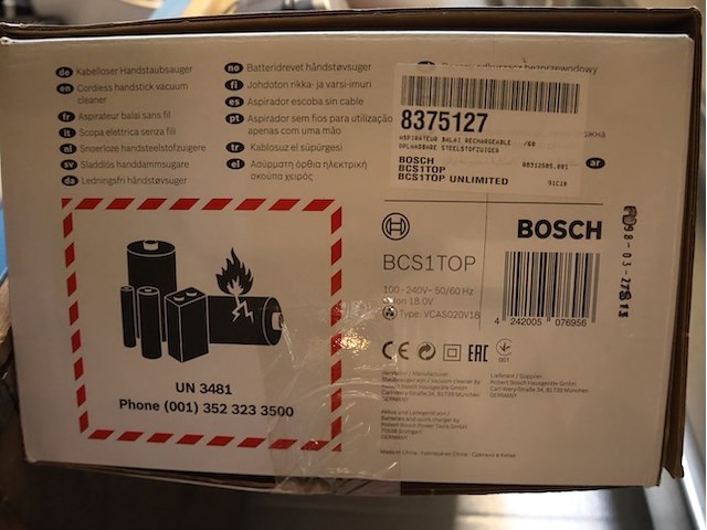 Bosch steelstofzuiger - afbeelding 3 van  3