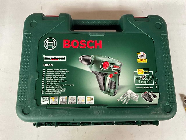 Bosch uneo accu boor- schroefmachine - afbeelding 2 van  2