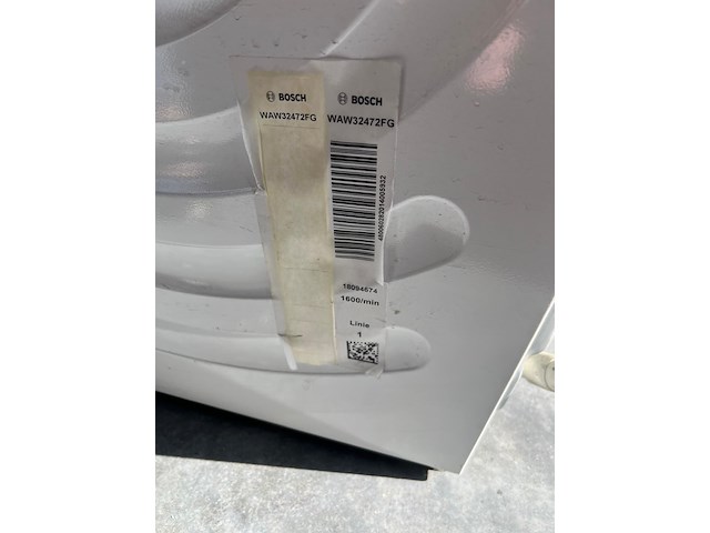 Bosch wasmachine - afbeelding 2 van  3