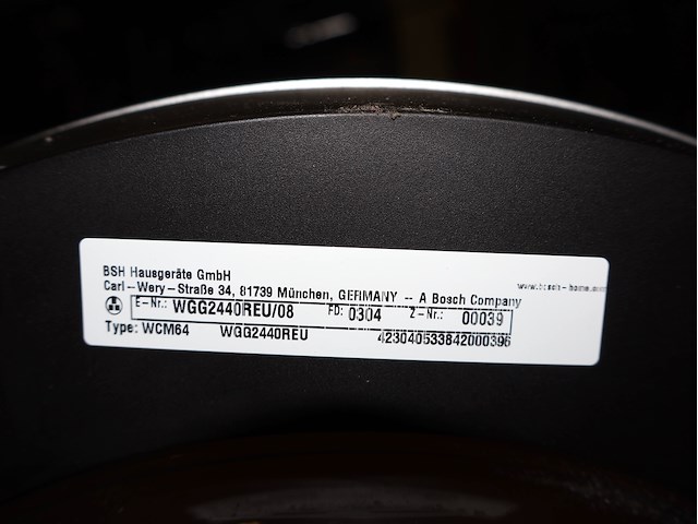 Bosch wasmachine - afbeelding 7 van  8
