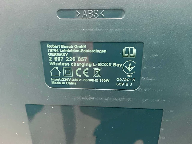 Bosch wireless charging l-boxx bay l-box charger - afbeelding 4 van  5