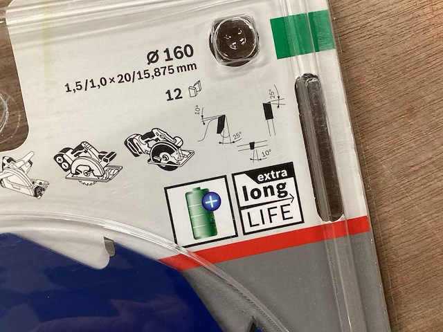 Bosch zaagblad voor cirkelzaag (3x) - afbeelding 3 van  4