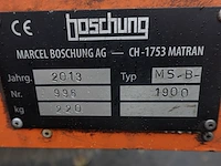 Boschung fietspadnatzoutstrooier + sneeuwschuif + sneeuwborstel - afbeelding 20 van  20