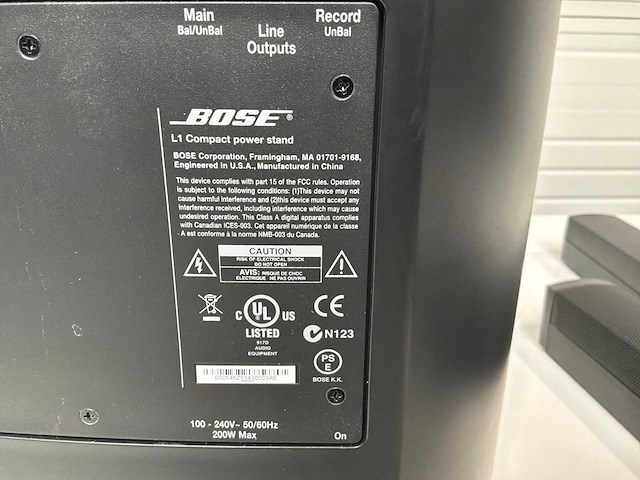 Bose l1 compact portable line array system luidspreker - afbeelding 5 van  6