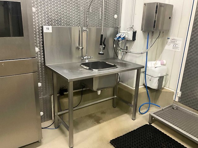 Bosgraaf rvs spoeltafel - afbeelding 1 van  15