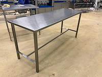 Bosgraaf rvs werktafel - afbeelding 1 van  5