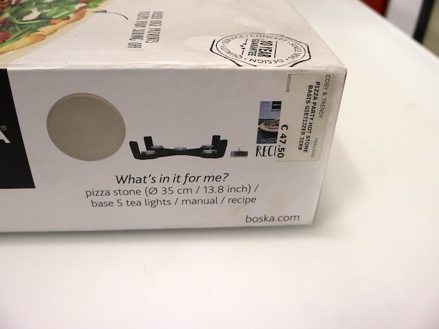 Boska pizza hot stone - afbeelding 5 van  6