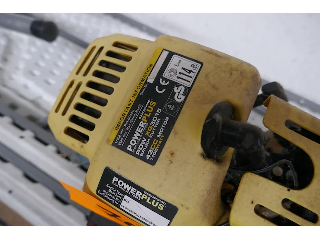 Bosmaaier op benzine powerplus - afbeelding 5 van  5