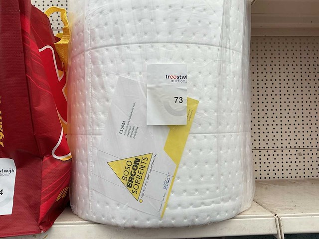 Boso ergon sorbent e150m absorberende rol voor olieachtige stoffen - afbeelding 1 van  2