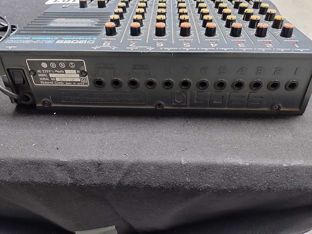 Boss - bx-800 - analog mixing console - afbeelding 2 van  2