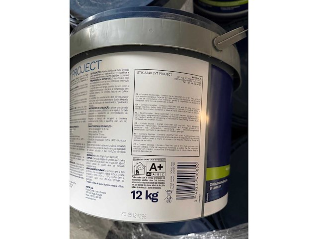 Bostik pvc lijm 10 potten - afbeelding 2 van  2