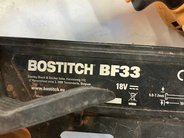 Bostitch bf33 tacker - afbeelding 4 van  7