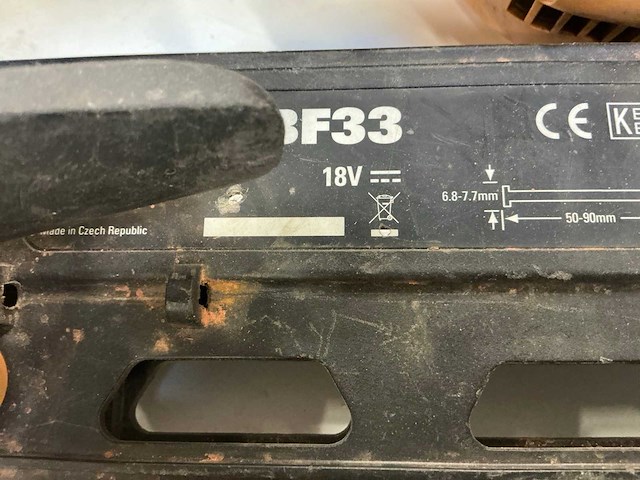 Bostitch bf33 tacker - afbeelding 5 van  7