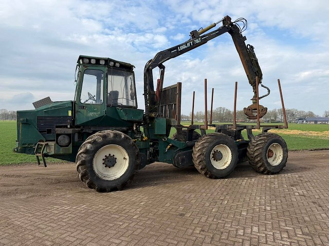 Bosuitrijwagen loglift 70lt diesel - afbeelding 1 van  1