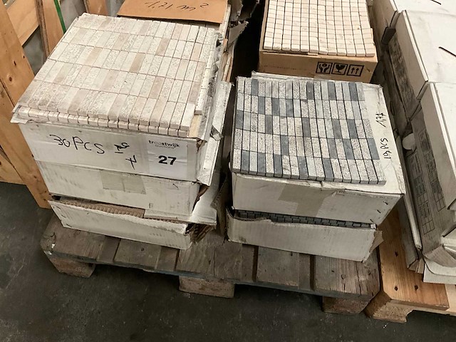 Bottocino partij diverse mozaïek tegel - afbeelding 2 van  7