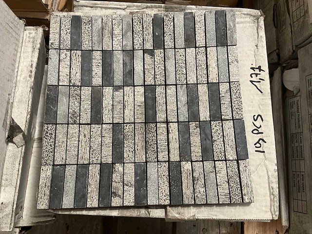 Bottocino partij diverse mozaïek tegel - afbeelding 3 van  7