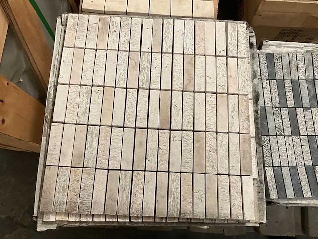 Bottocino partij diverse mozaïek tegel - afbeelding 4 van  7